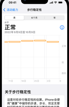 西吉iPhone手机维修如何在iPhone开启'步行稳定性通知'