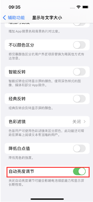 西吉苹果15维修店分享iPhone 15 Pro系列屏幕亮度 