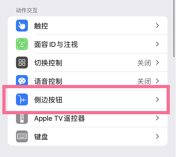 西吉苹果14维修店分享iPhone14 Plus侧键双击下载功能关闭方法 